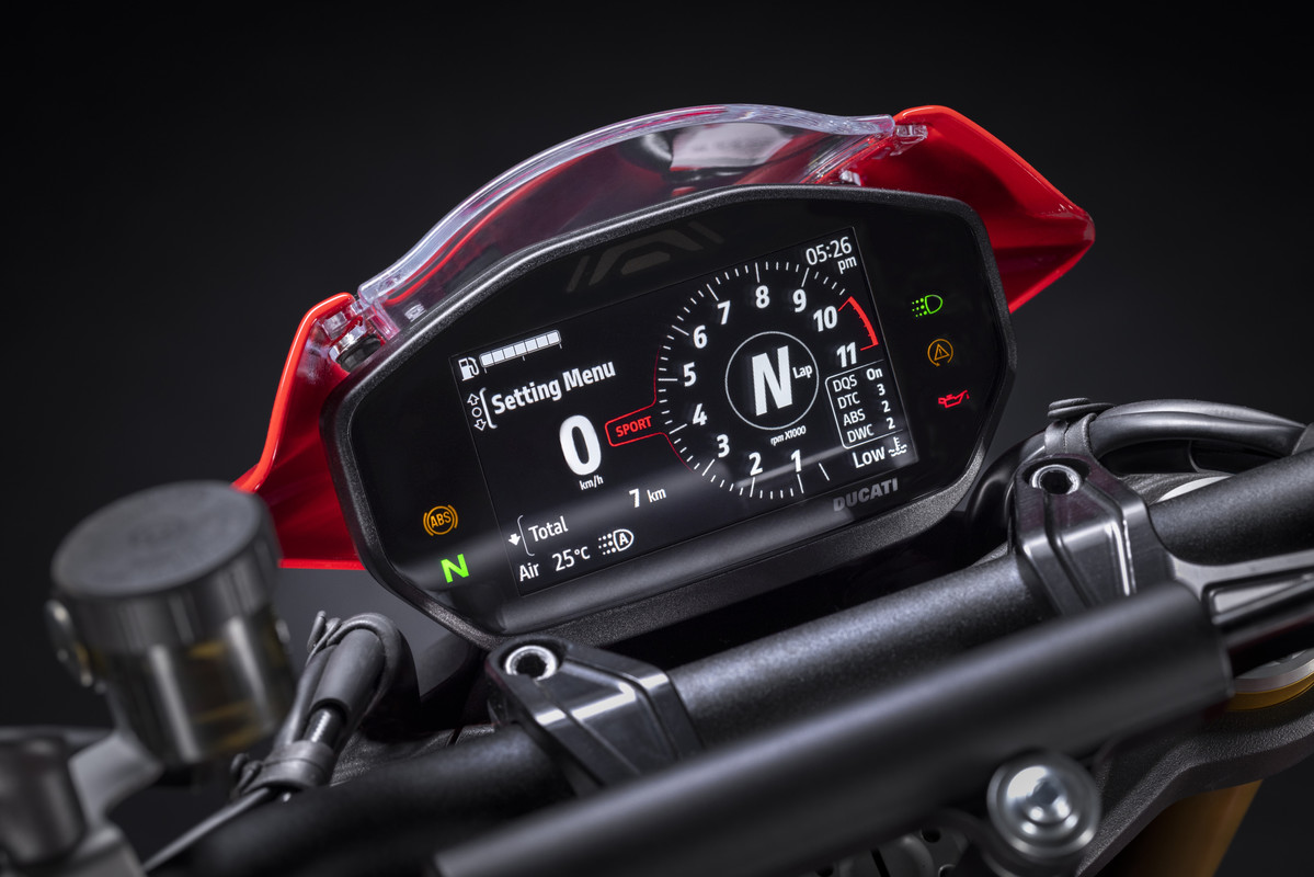 Nueva Ducati Monster SP 2023: más ligera y mejor equipada