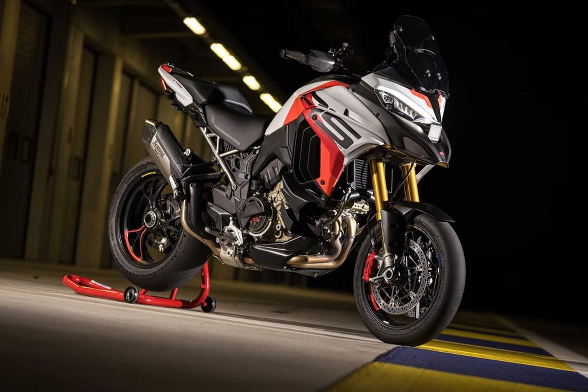 Nueva Ducati Multistrada V4 RS 2024: 180 CV ¡con motor Desmo!