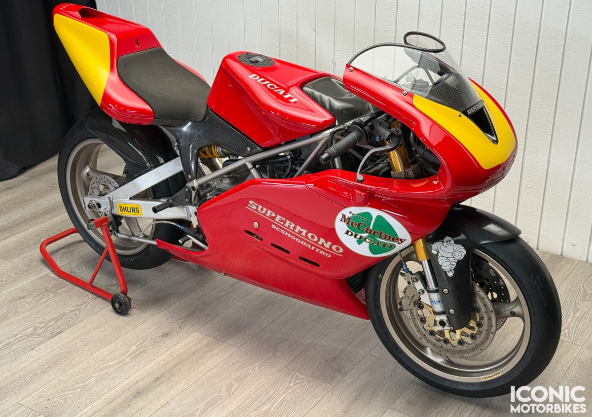 Moto de ensueño: Ducati Supermono 1995 ¡más de 120.000 euros!