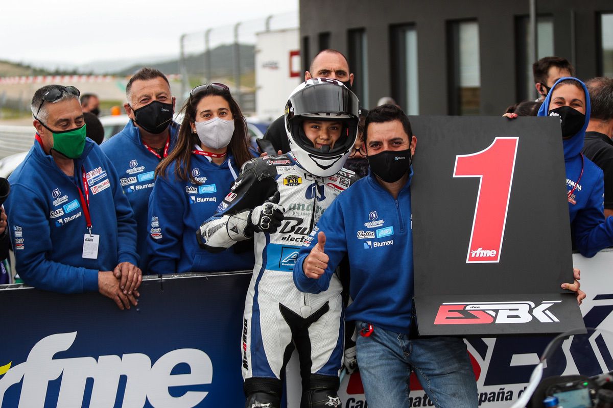 Ni la lluvia ni el viento han podido frenar el ESBK de Navarra