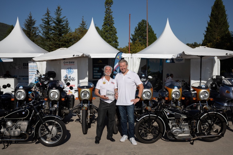 Celebración por todo lo alto de los 100 años de BMW Motorrad