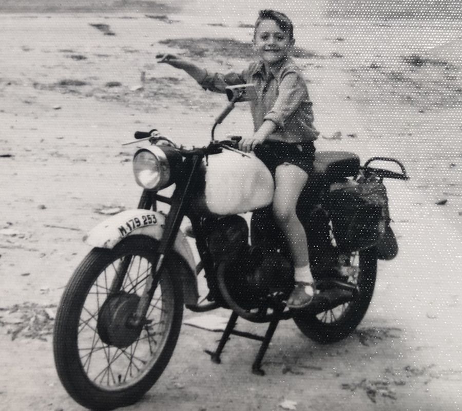 La primera moto… en la que me monté