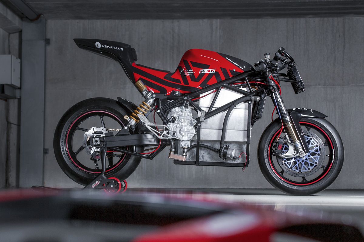 Delta-XE: la moto eléctrica de 200 CV de unos estudiantes