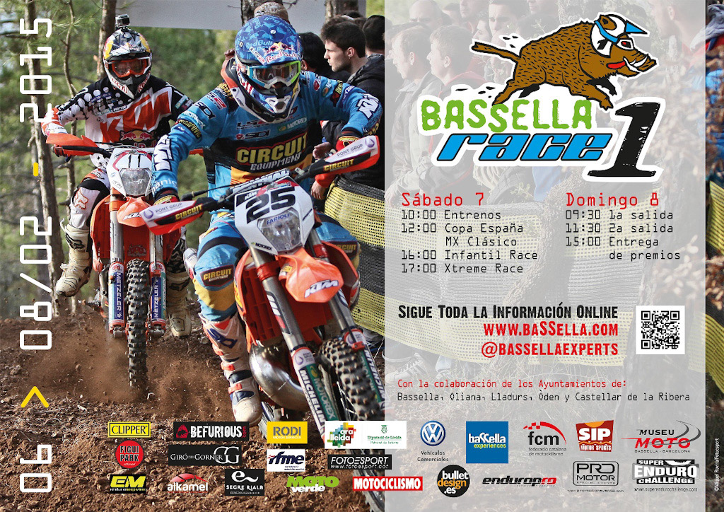 Poster Bassella Race 1 2015