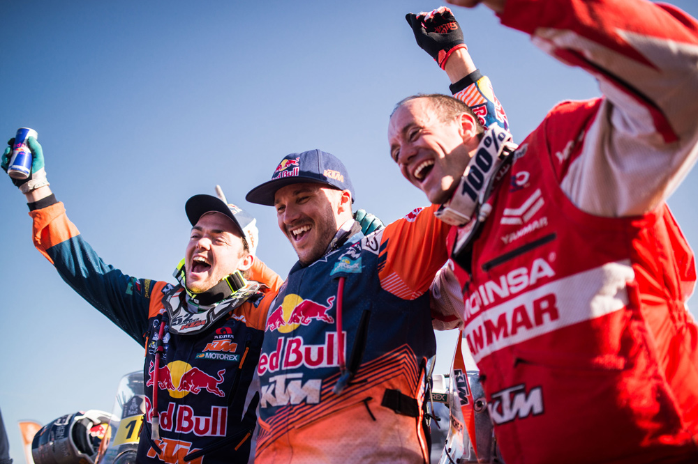 Rally Dakar 2017, podio final