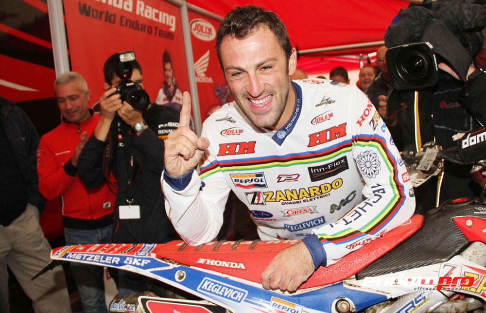 Alex Salvini, campeón del mundo Enduro E2 2013