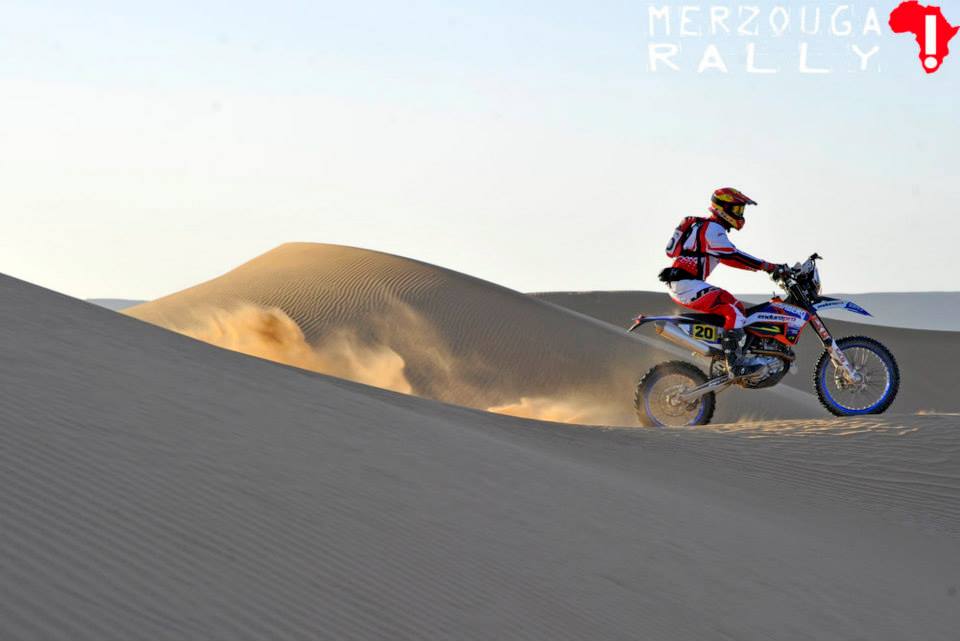 Antonio Gimeno en el Merzouga Rally 2013