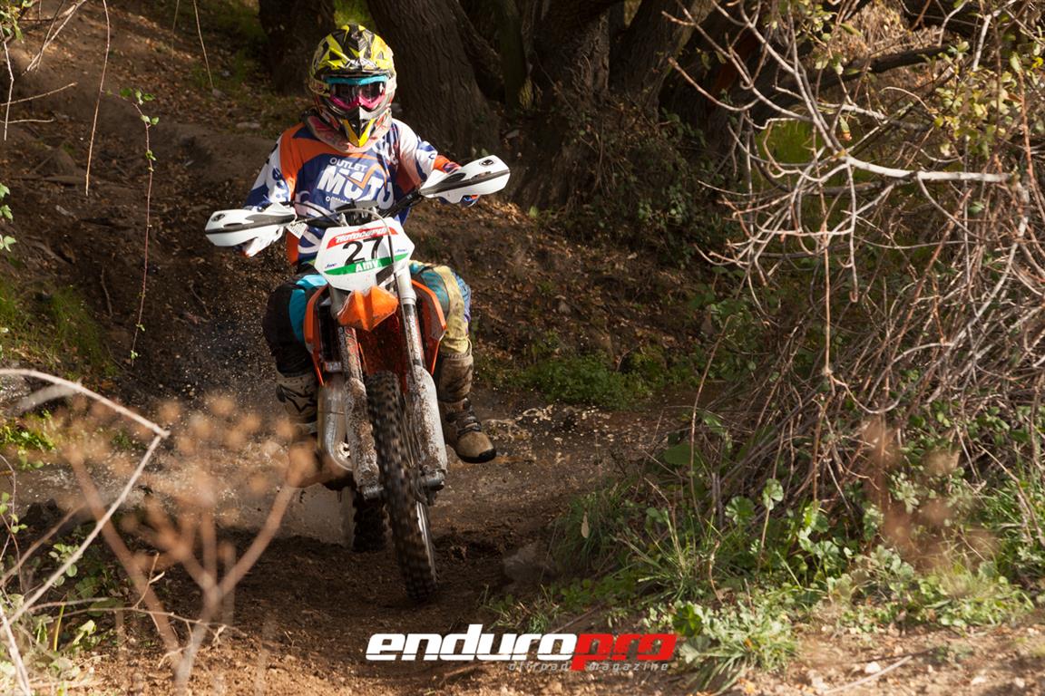 Aida Castro, campeona de España de enduro infantil