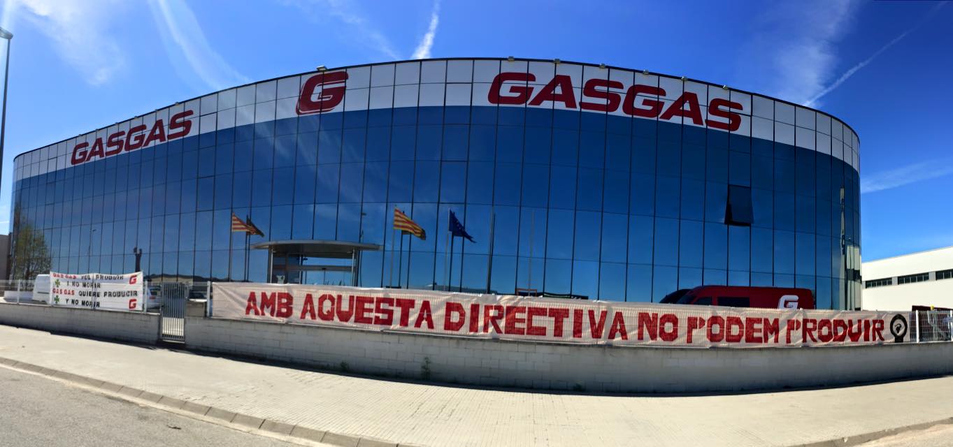 Gas Gas mantiene desde hace unos meses una situación prácticamente inasumible