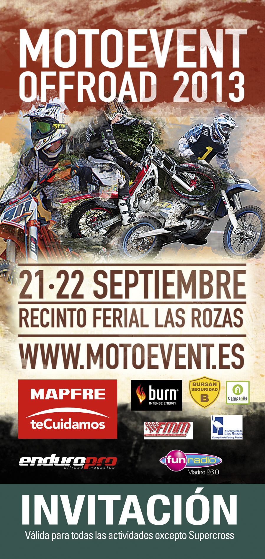 Invitación Motoevent 2013