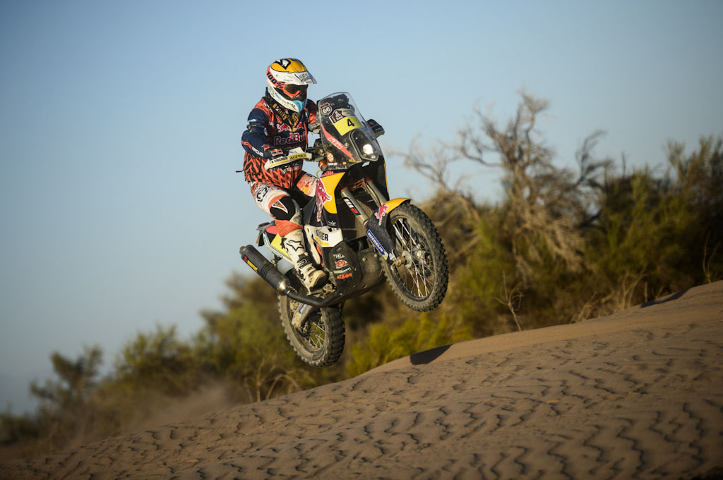 Jordi Viladoms (KTM) en el Dakar 2014