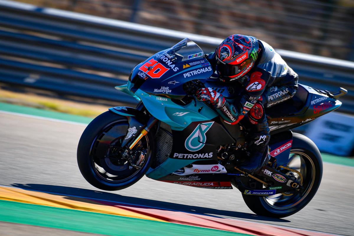 Morbidelli se une a la lucha por el título en Aragón
