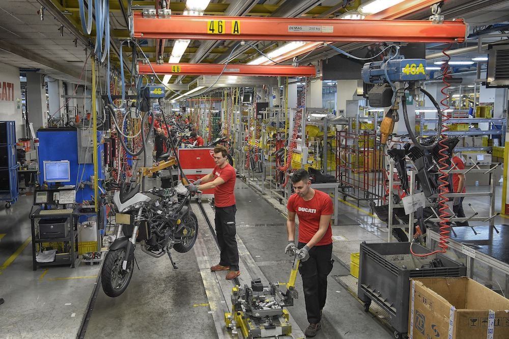 Ducati vuelve a arrancar la producción Ducati vuelve a arrancar la producción