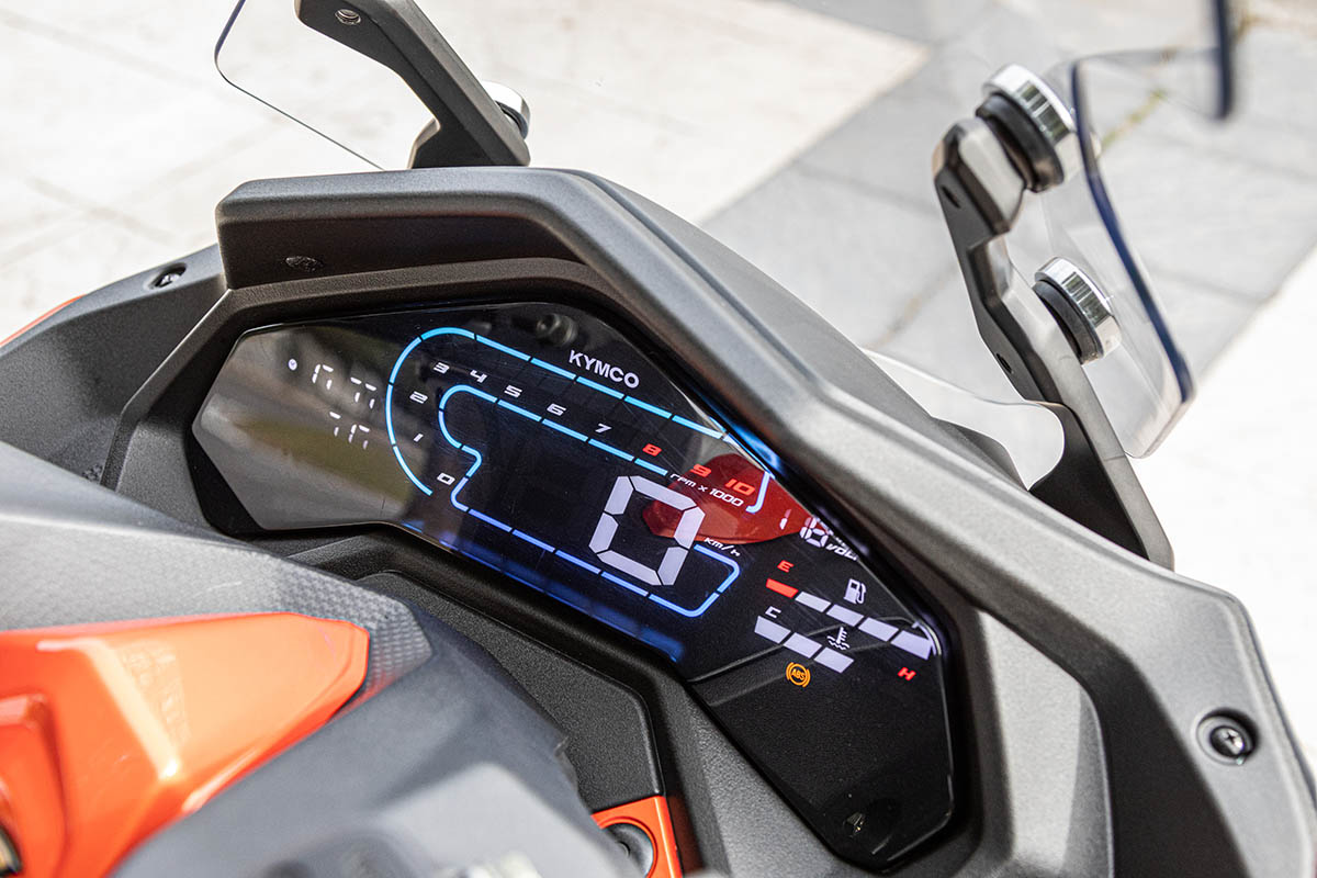 KYMCO DTX 350 2023 - Cuadro de instrumentos KYMCO DTX 350 2023 - Cuadro de instrumentos