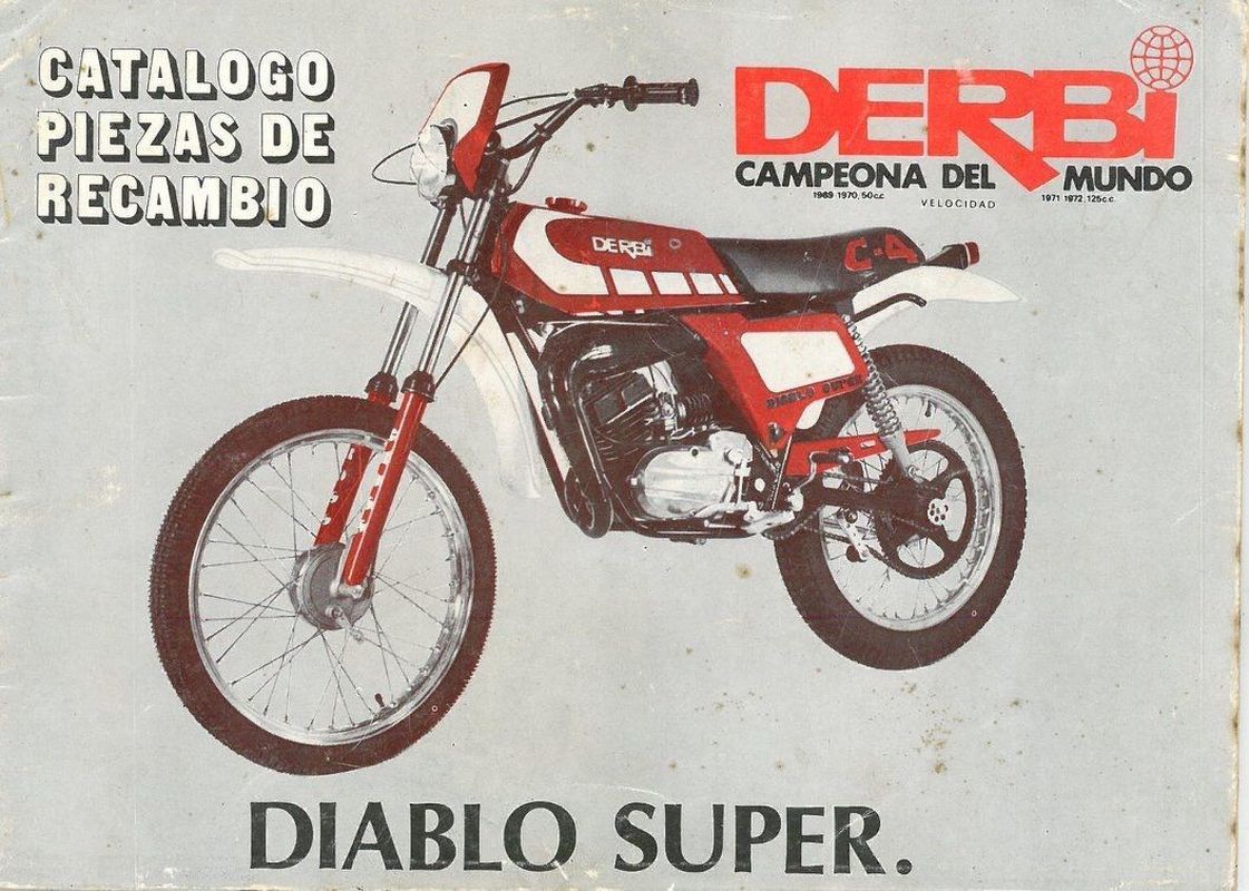 Motos off road con historia: Derbi Diablo Super C4