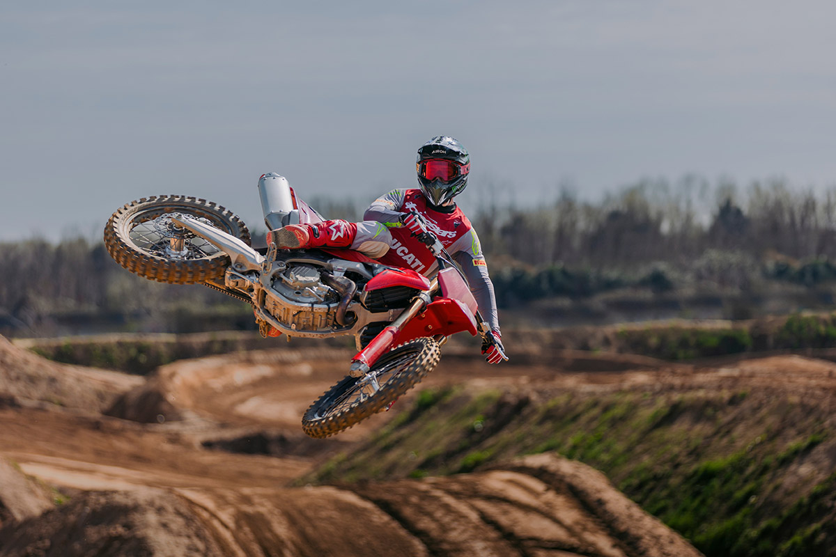 Ducati presenta la Desmo450 MX, su primera moto de motocross