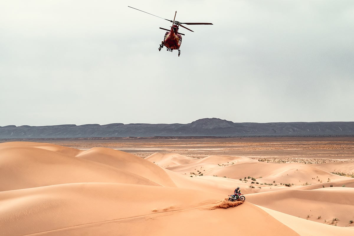 Schareina firma su tercer triunfo consecutivo y liderato el Rally de Marruecos