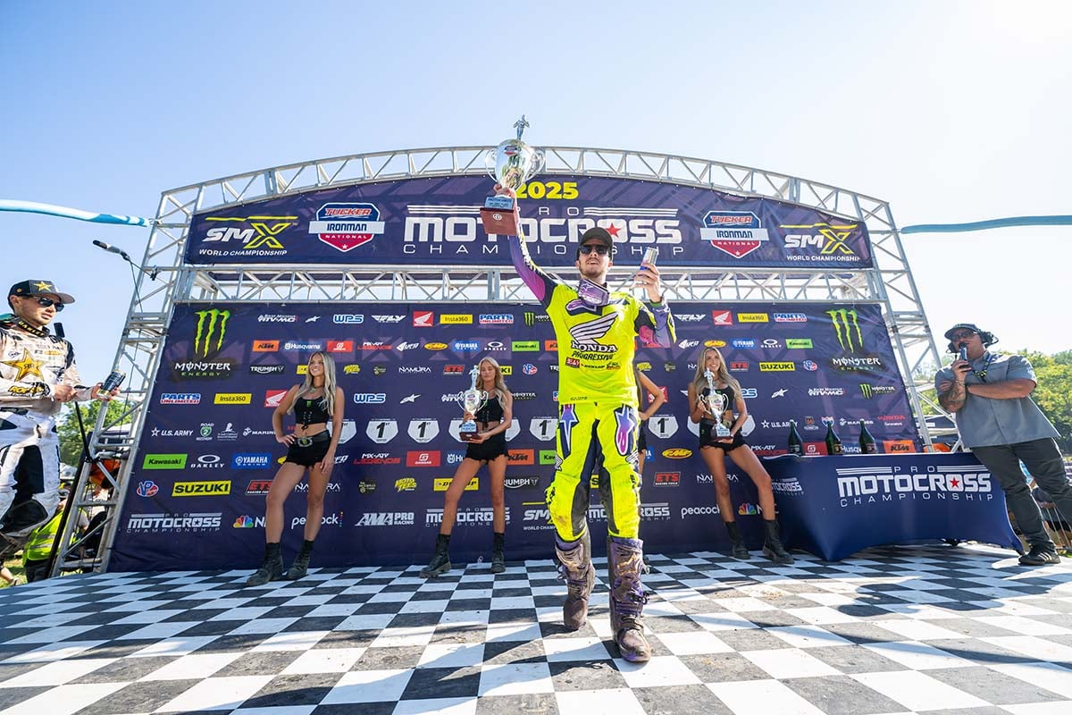 Hunter Lawrence consigue su primera victoria en el Pro Motocross 450