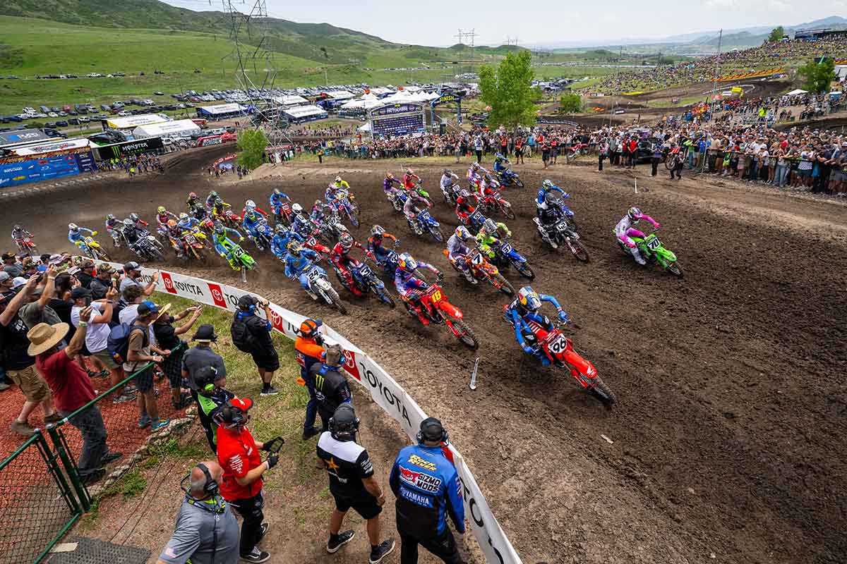 Nadie para a Jett Lawrence en el AMA Pro Motocross