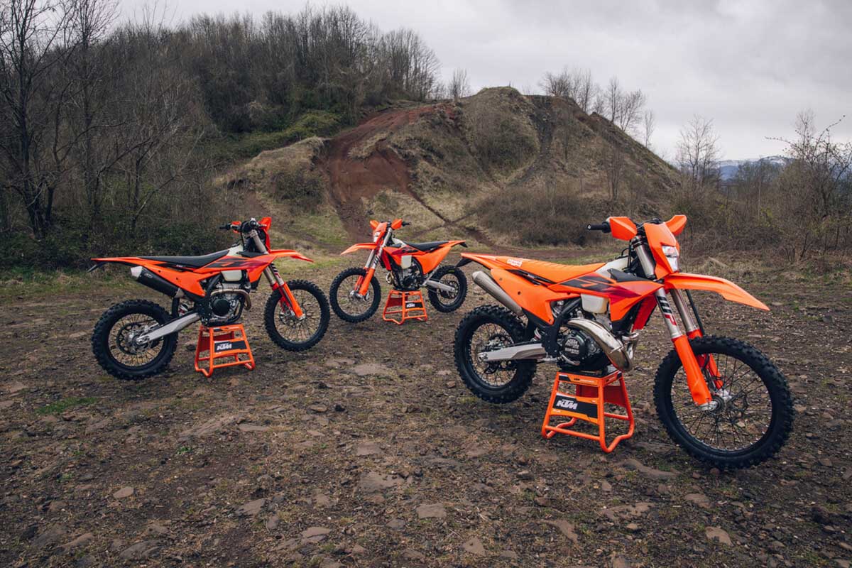 KTM mantiene intacta su receta ganadora para la gama EXC 2027