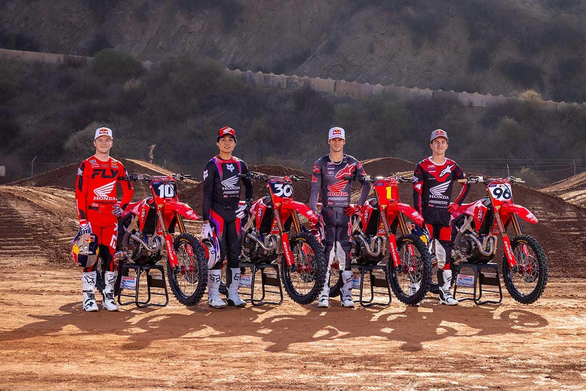Honda HRC y los hermanos Lawrence listos para la temporada 2025