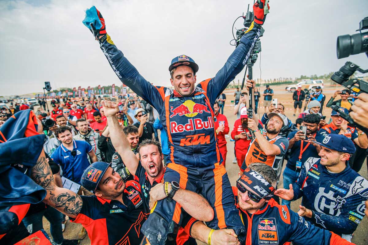 Kevin Benavides y KTM ganan el Rally Dakar 2023