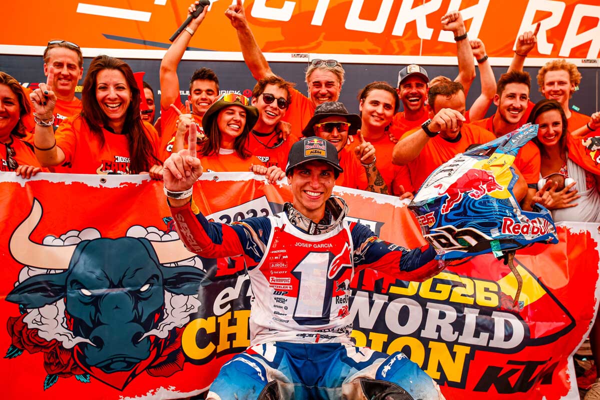 Josep García se proclama Campeón del Mundo de Enduro1 en Portugal