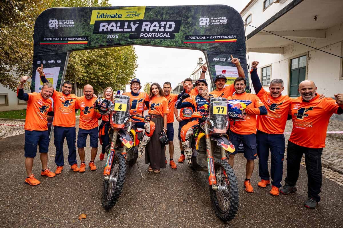 Sanders se corona CampeÃ³n del Mundo de Rally-Raid 2025 en Portugal
