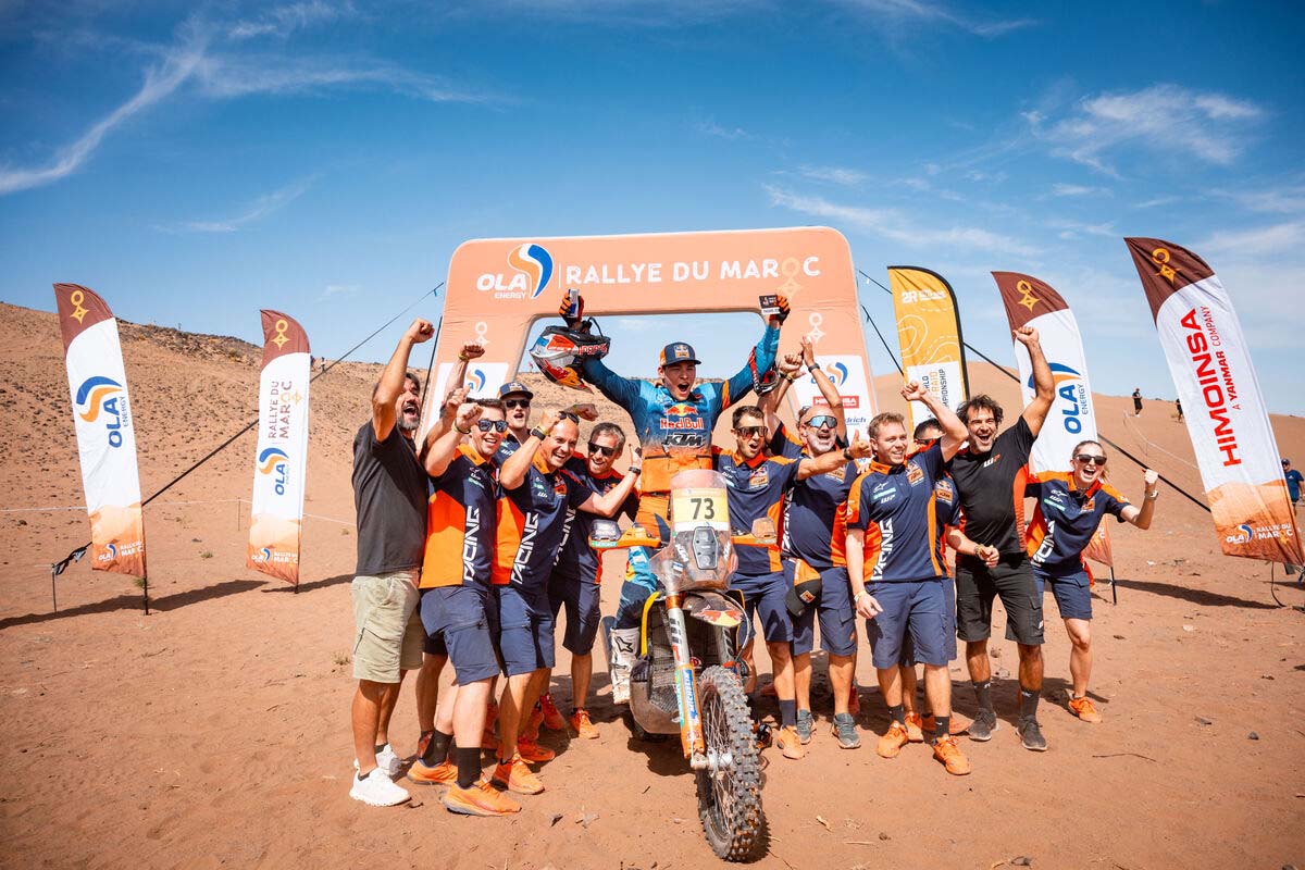 Edgar Canet gana el Rallye du Maroc y se estrena en RallyGP