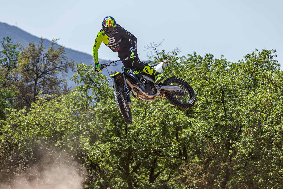 La nueva Triumph TF 250-X arranca en España