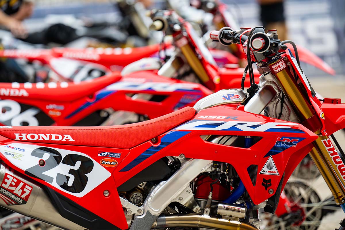 Honda HRC quiere repetir los éxitos del AMA Supercross en el Pro Motocross