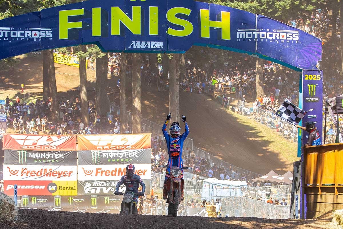 Chase Sexton corta la racha de victorias a Jett Lawrence