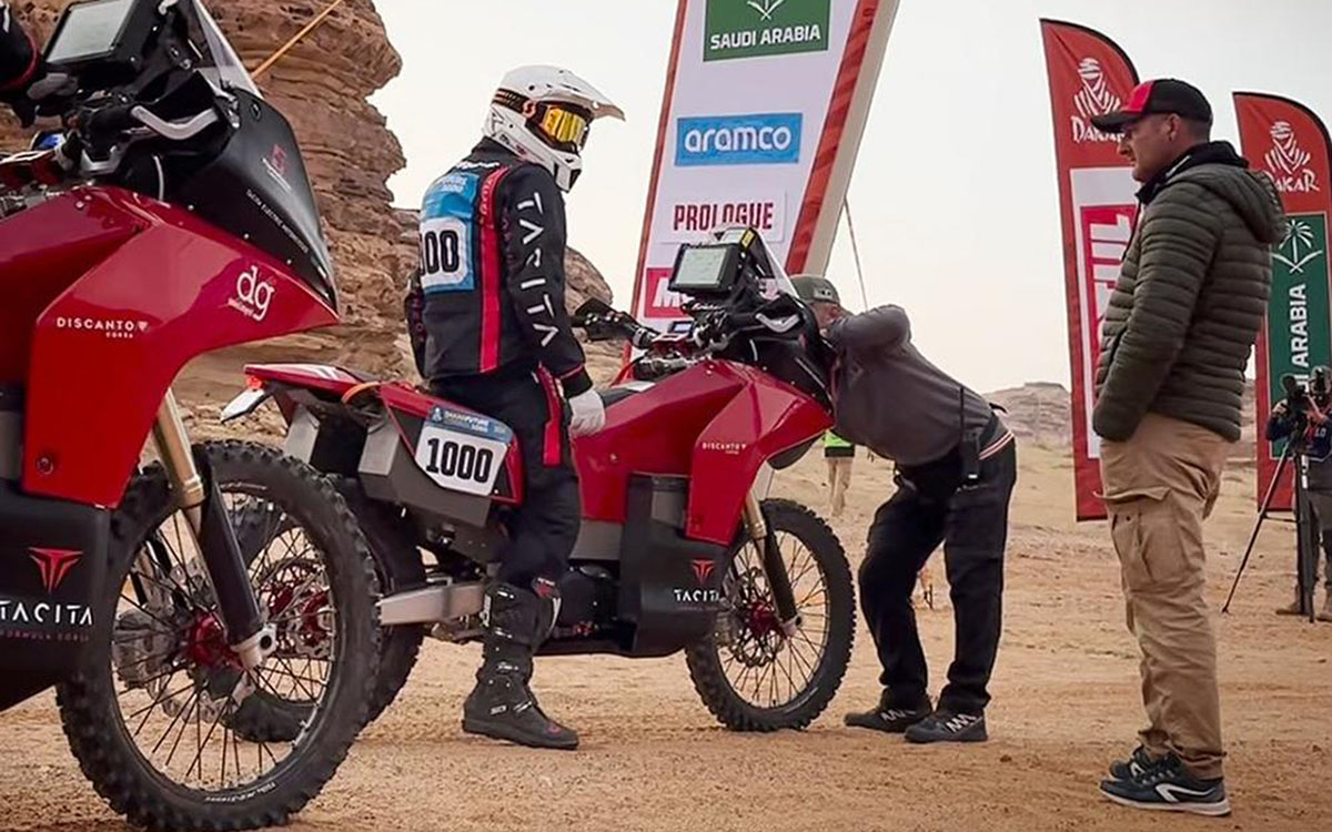 Una moto eléctrica ya gana en el Dakar y apunta a la categoría reina