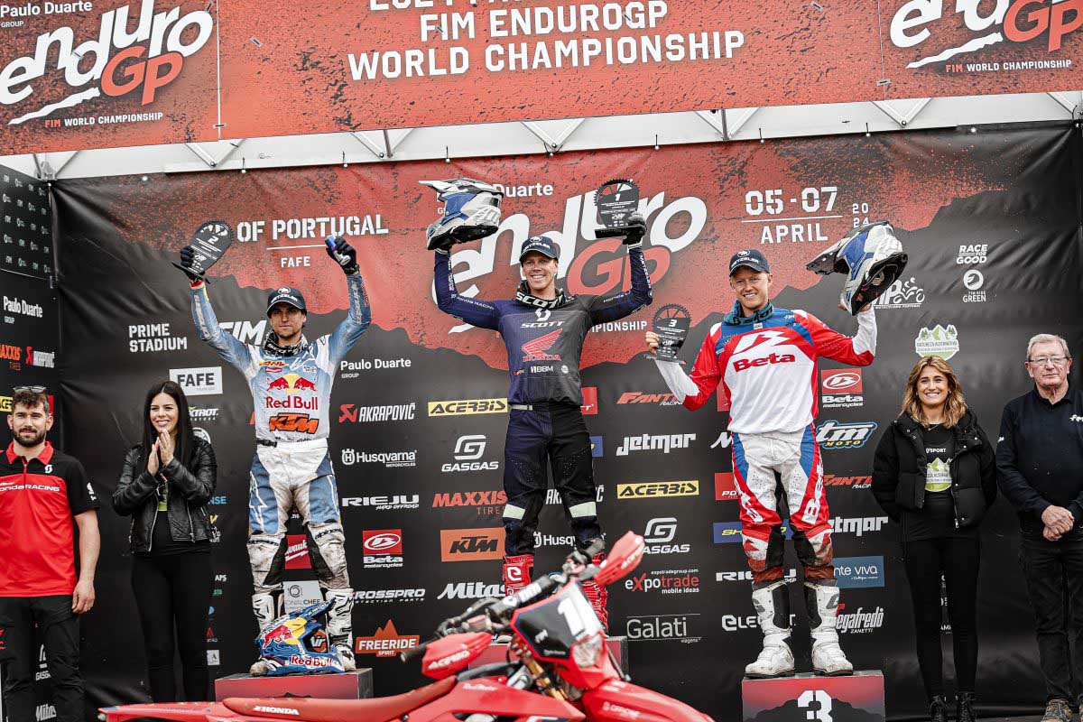 Steve Holcombe logra la victoria en la segunda jornada del GP de Portugal