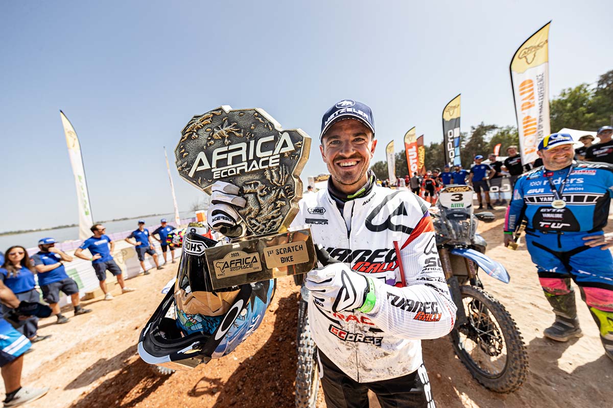 Jacopo Cerutti y SIDI triunfan en la Africa Eco Race 2025