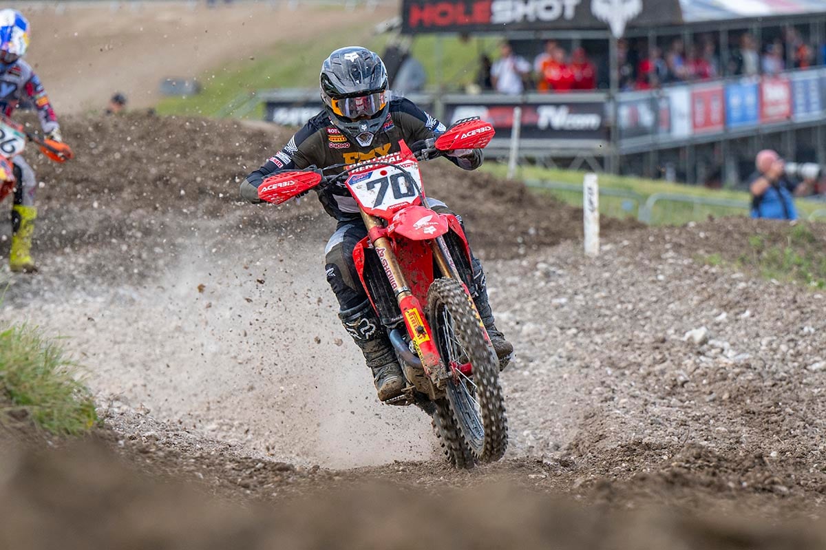 Rubén Fernández roza el podio en el MXGP de Gran Bretaña