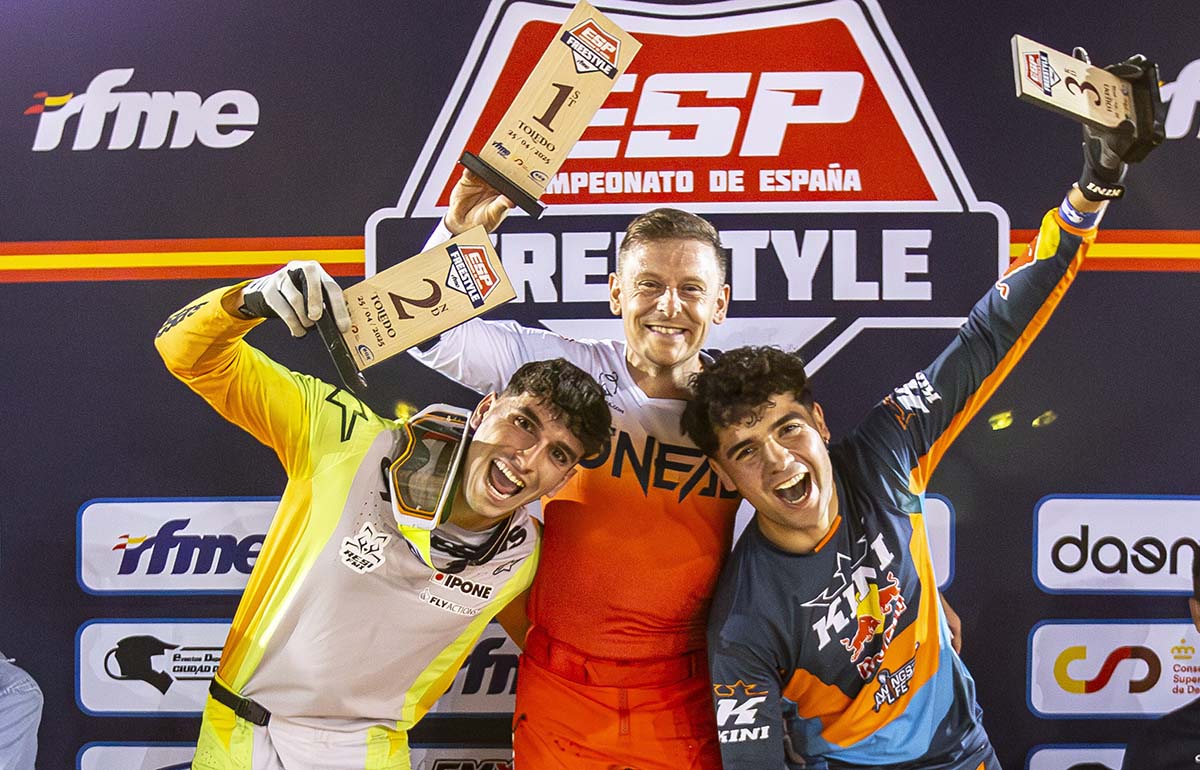 Mikel Melero gana en la primera prueba del Campeonato de España de FMX