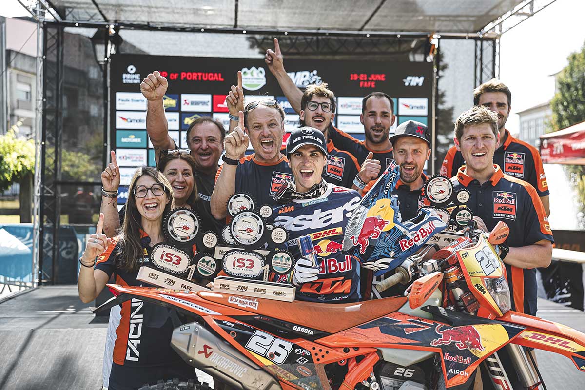 Última hora. Josep García revalida el Mundial de EnduroGP por tercer año