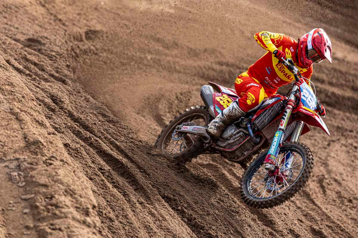 MXGP Países Bajos: Daniela Guillén vuelve a lo más alto del podio