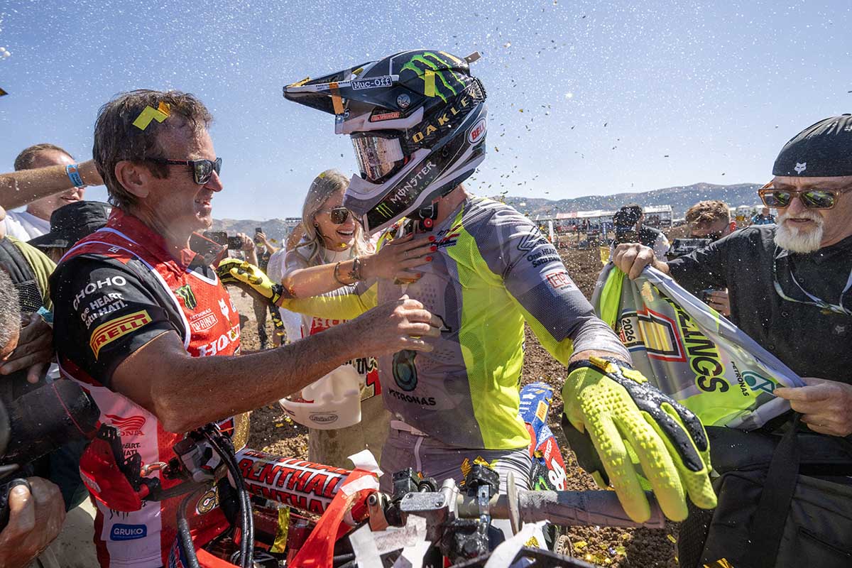Jeffrey Herlings, campeón del mundo de MXGP 2026 con Honda