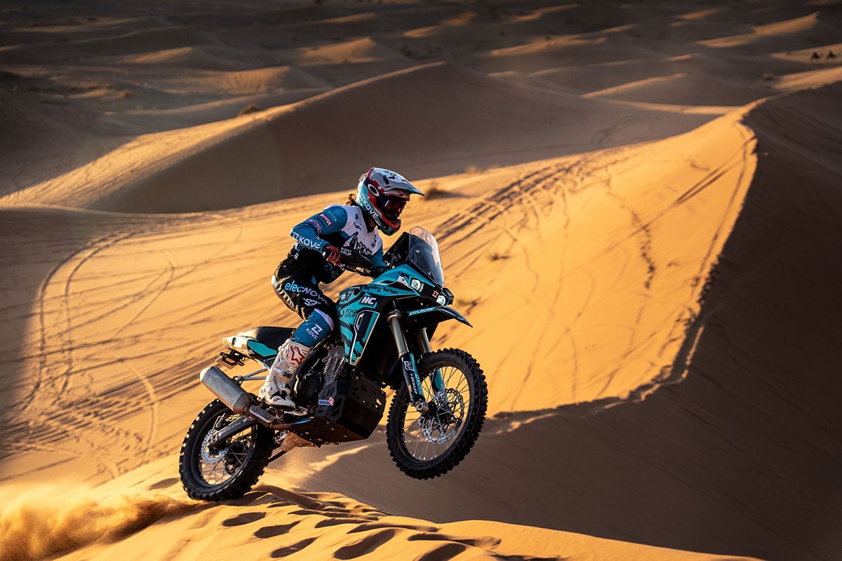 Javi Vega culmina un brillante Addax Rally 2025 con la KOVE 800X Rally