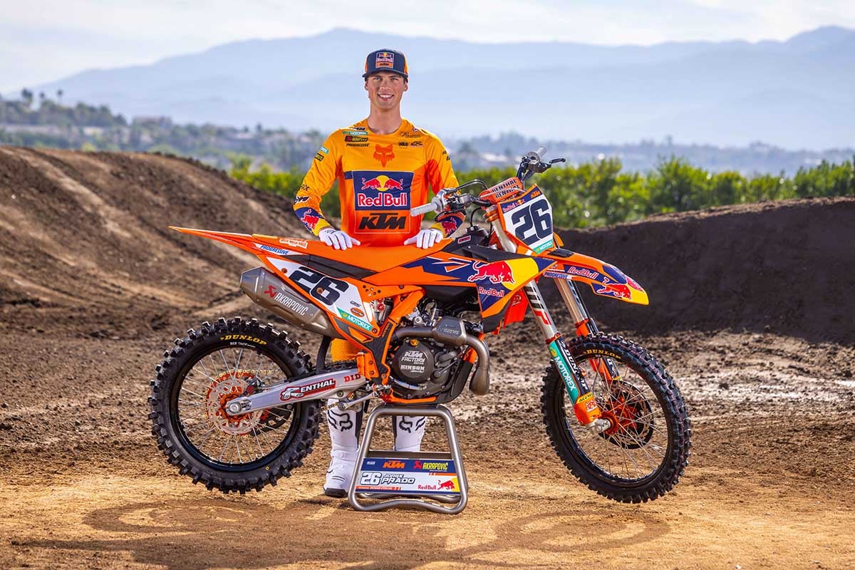 Jorge Prado regresa a KTM para conquistar América con el Red Bull KTM Factory Racing