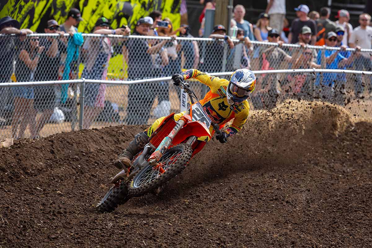 Jorge Prado se queda a un paso del podio en Washougal