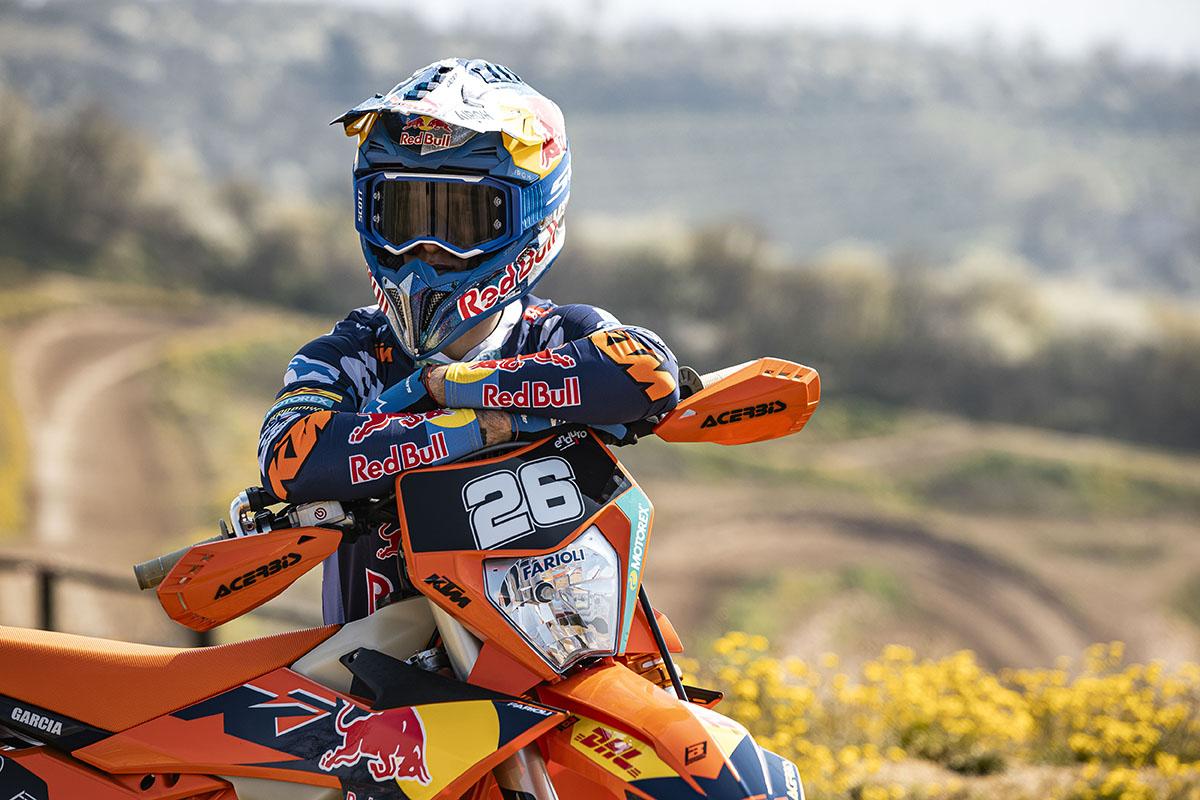 Josep García llega a Finlandia dispuesto a consolidar su mando en EnduroGP