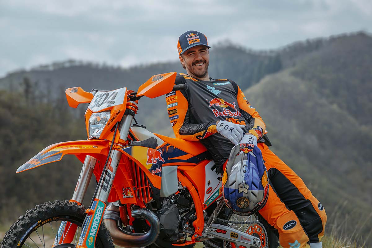 Manuel Lettenbichler se prepara para el Hard Enduro 2025