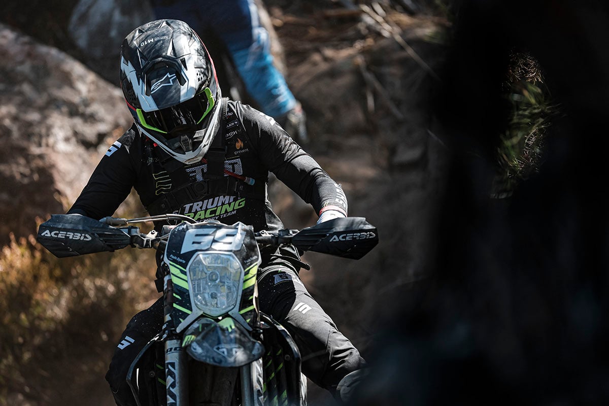 Triumph logra su primera victoria en el AMA National Enduro con Ricky Russell