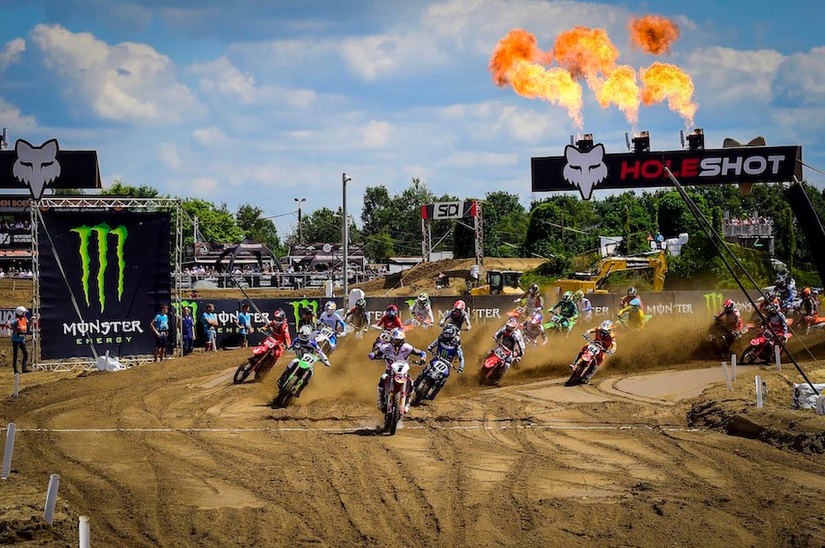 Calendario provisional del Mundial de Motocross 2025
