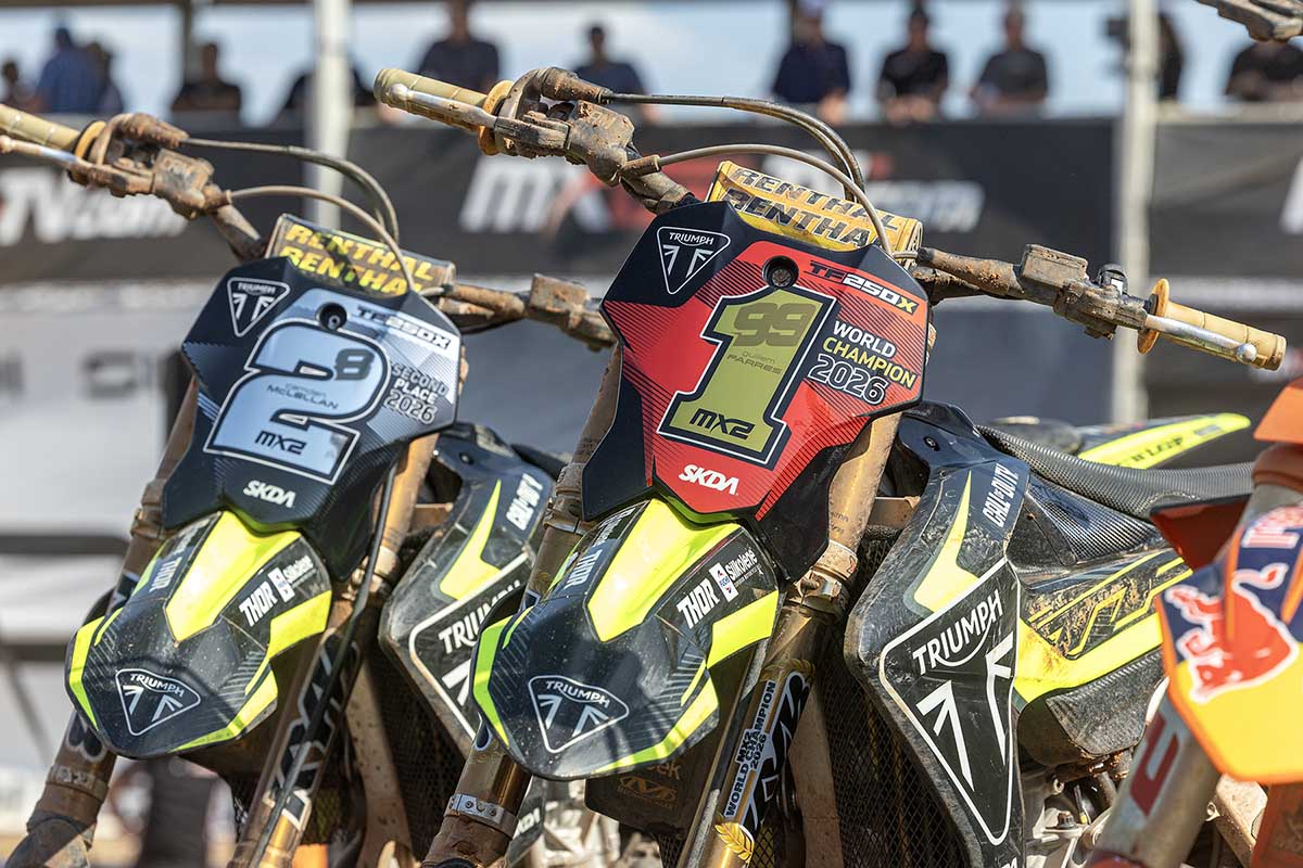 Guillem Farrés da a Triumph su primer Mundial de motocross