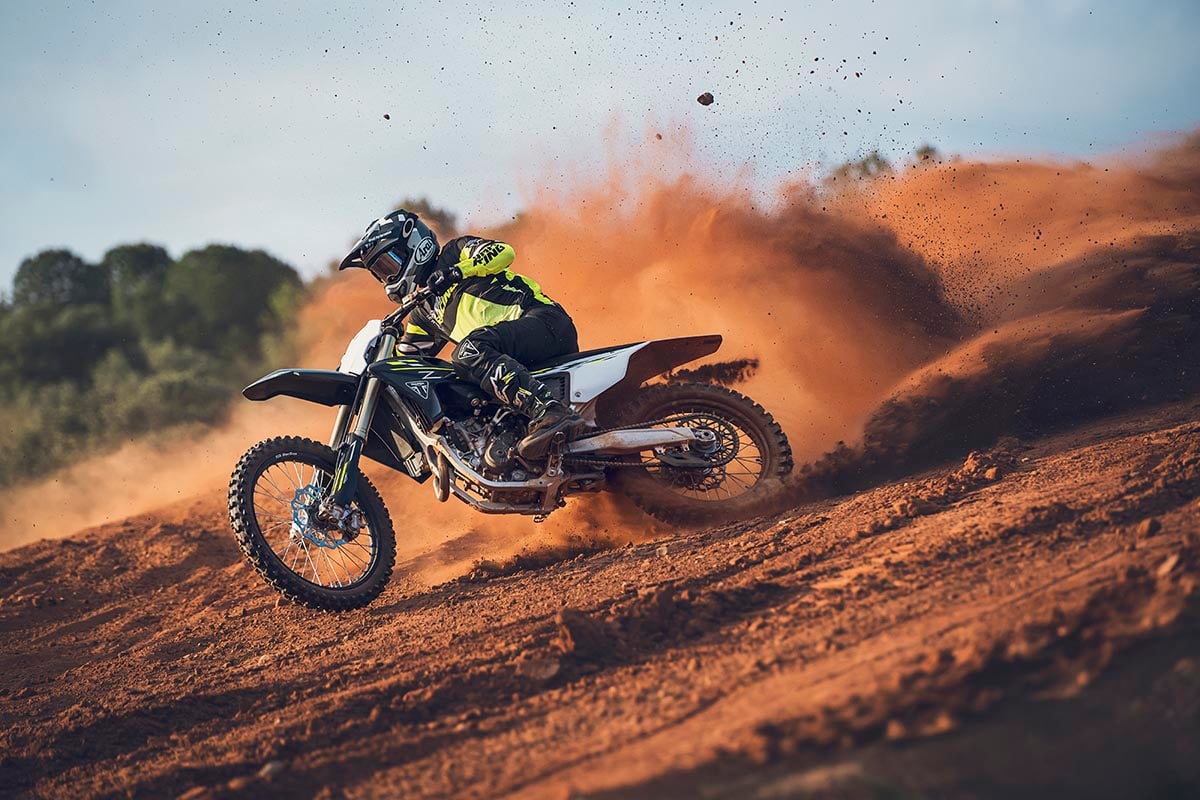 Triumph actualiza la TF 250-X con mejoras clave para 2026