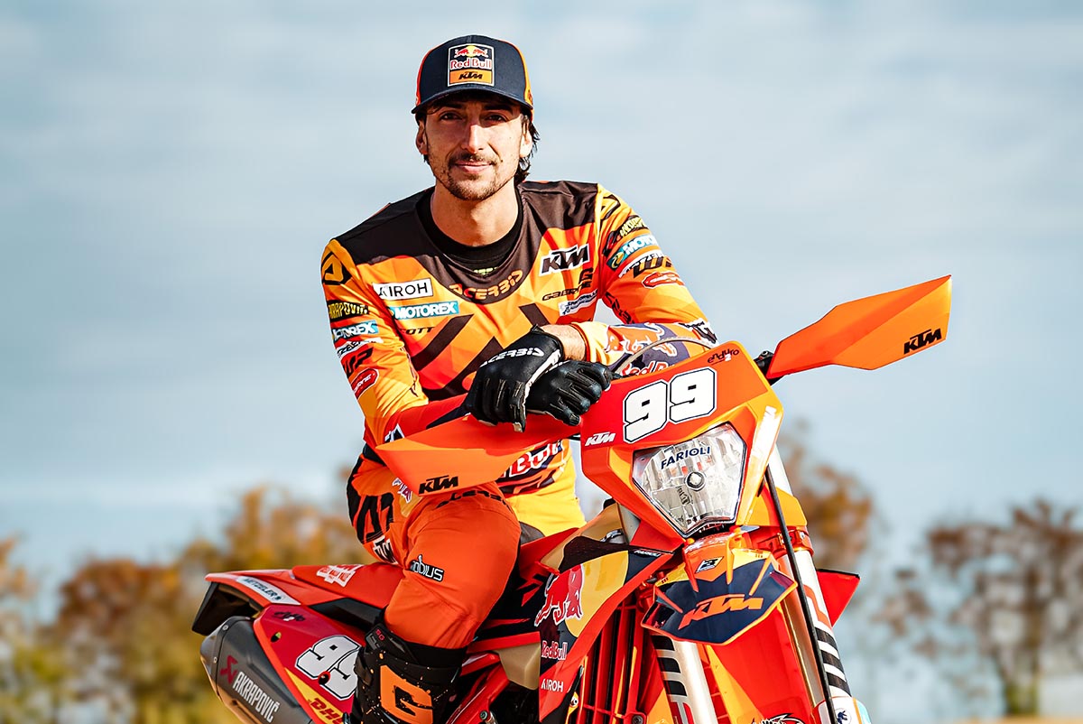 Andrea Verona y Red Bull KTM Factory Racing: una alianza para dominar EnduroGP